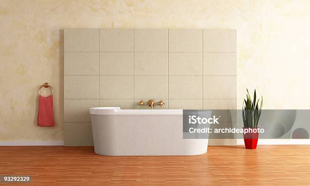 Foto de Banheiro Moderno e mais fotos de stock de Apartamento - Apartamento, Arenito, Banheira