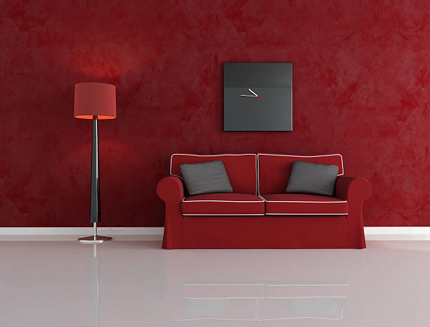 istock red and black living room 93292390