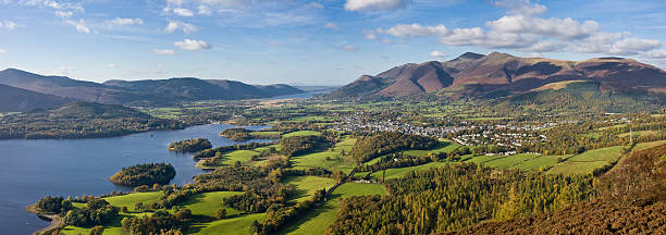 istock Keswick in the Lake District with Autumn colour 93292788