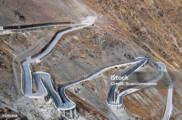 Passo Dello Stelvio - Fotografie stock e altre immagini di Stelvio - Stelvio, Italia, Passo dello Stelvio