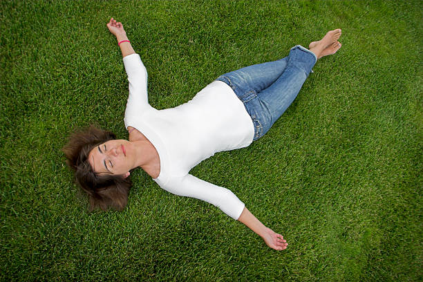 istock Beautiful woman relaxing 93293446