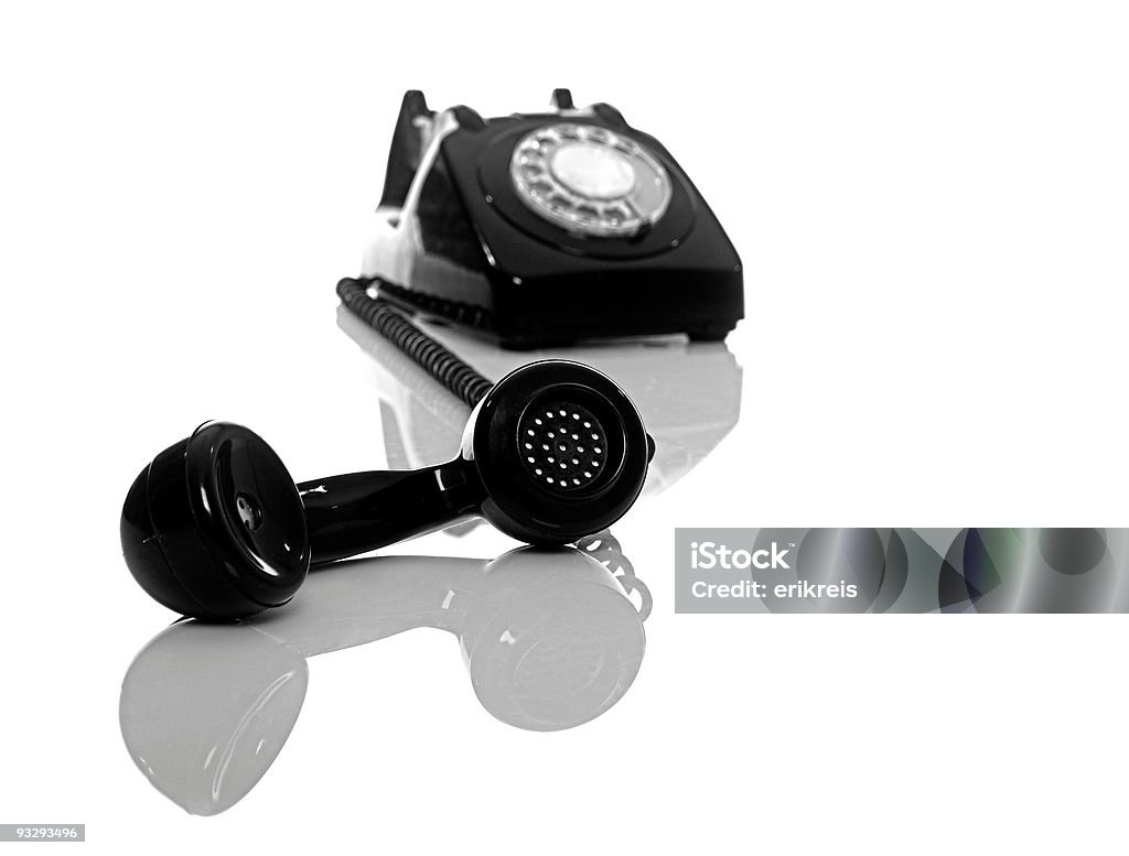 Telefone antigo - Foto de stock de Conexão royalty-free