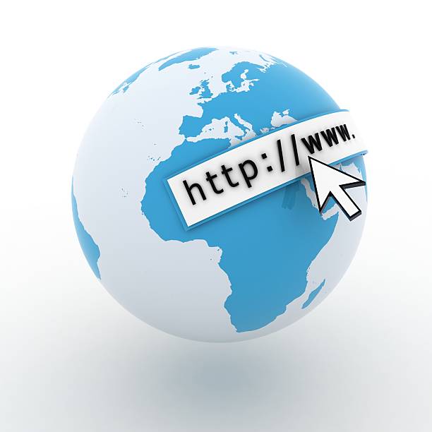 internet-suche - www globe internet earth stock-fotos und bilder