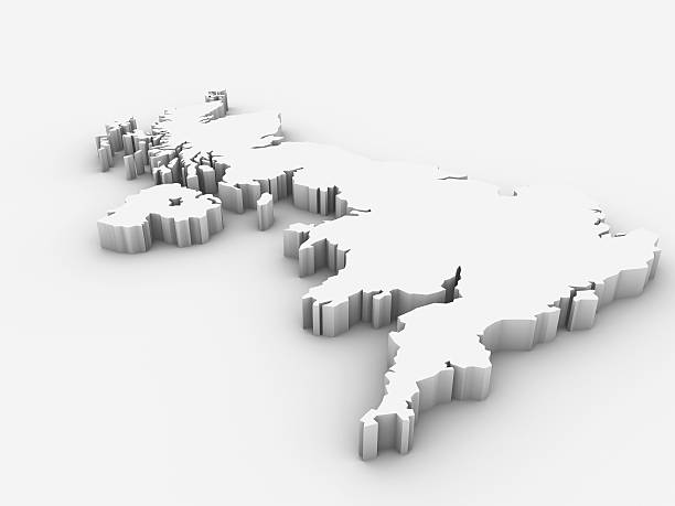 istock A white 3D rendered image of the United Kingom 93293761