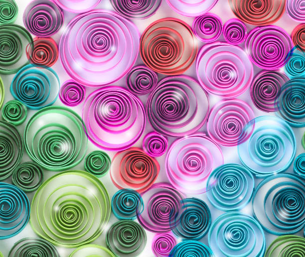 istock curling palette rainbow paper abstract background 932940814