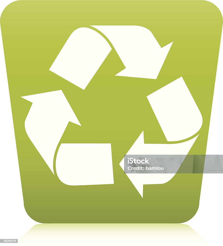 Recykling może - Grafika wektorowa royalty-free (Bez ludzi)