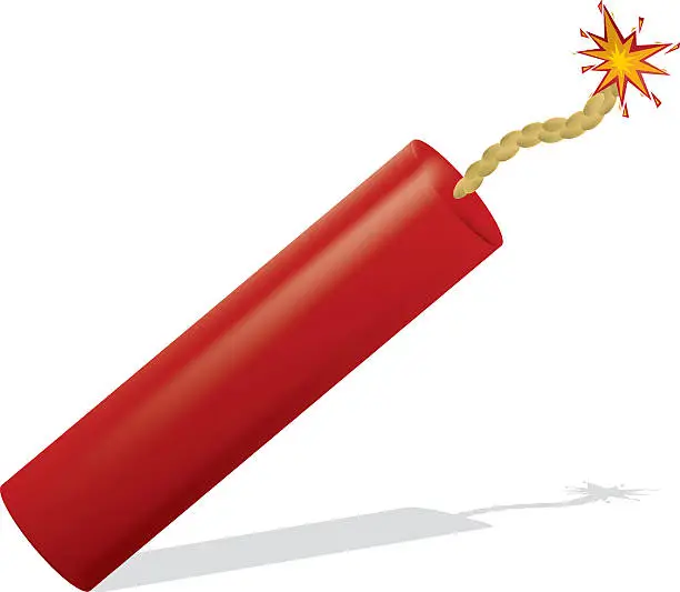 Vector illustration of Dynamite