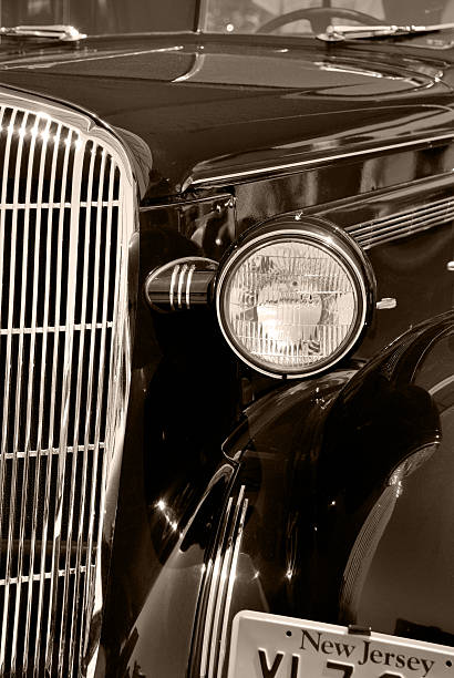 istock The old vintage american car 93296602