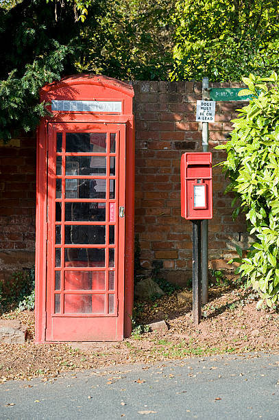 istock Traditional Red Phonebox and Letterbox 93298441