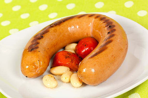 istock grilled red sausage with white beans 93298695