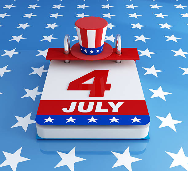 istock fourh of july calendar on starry background 93299565