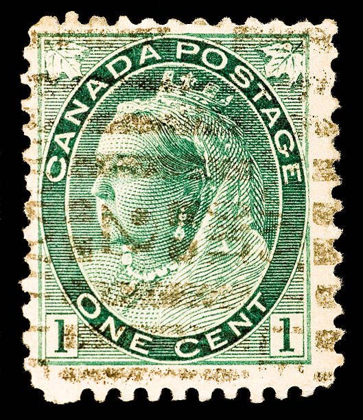 istock Queen Victoria Canada Postage Stamp 93300034