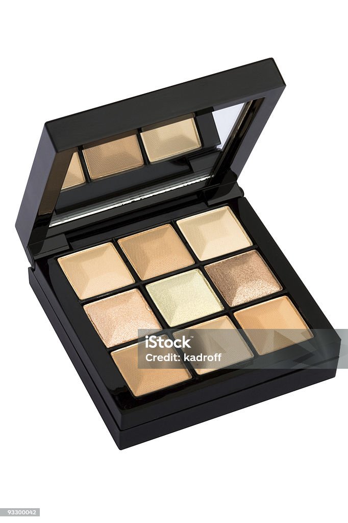 Trucco tavolozza di - Foto stock royalty-free di Beige