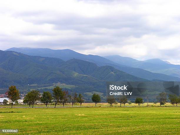 Fall Misty Tatra Mountains Valley Landscape Stock Photo - Download Image Now - Atmospheric Mood, Autumn, Awe