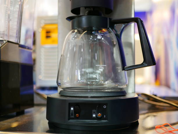istock tool Coffee and hot water pots for breakfast service 933004016