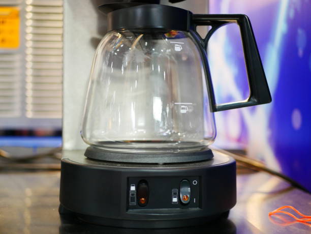 istock tool Coffee and hot water pots for breakfast service 933004018