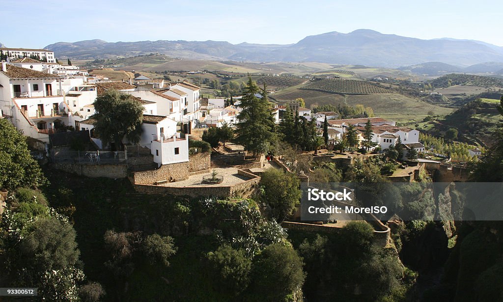 Village de Ronda, Andalousie, Espagne personne - Photo de Ronda libre de droits