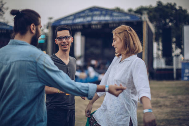 istock Having fun at music festival 933008786
