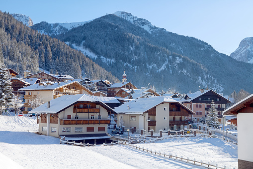 Dolomite, European Alps, Ski Resort, Mountain, Winter, Italy