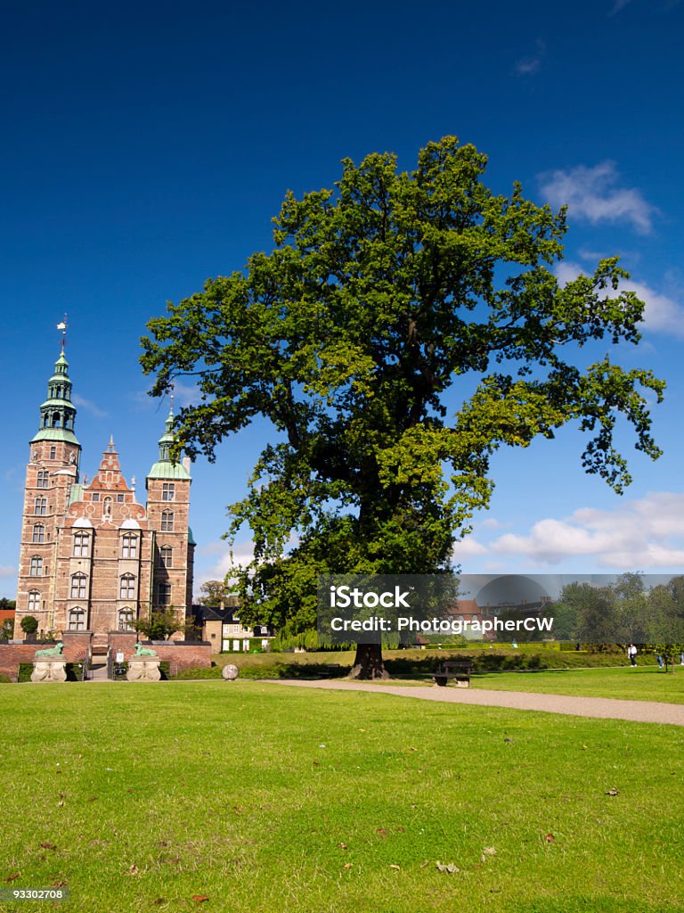 Castelo de Rosenborg Copenhaga, Dinamarca, - Royalty-free Ao Ar Livre Foto de stock