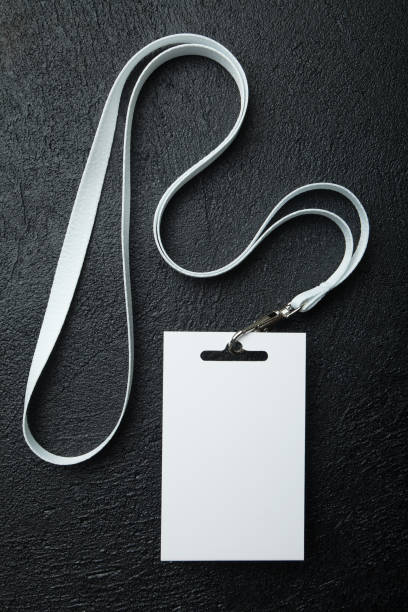 istock Blank ID card / badge / event pass 933050640