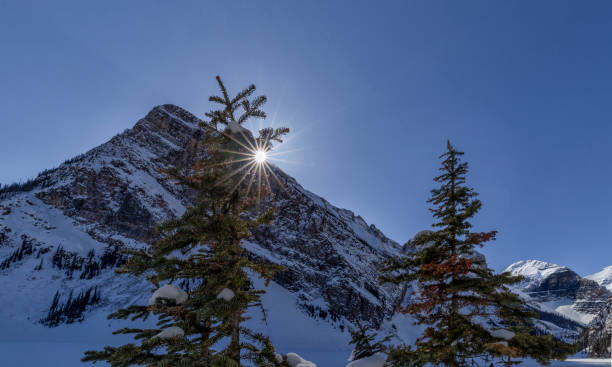 istock Winter landscape of snow mountain 933050664