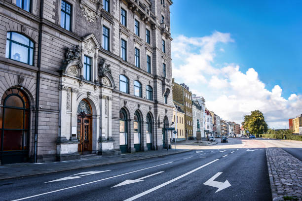 Downtown Malmo With Old and Modern Buildings, Sweden