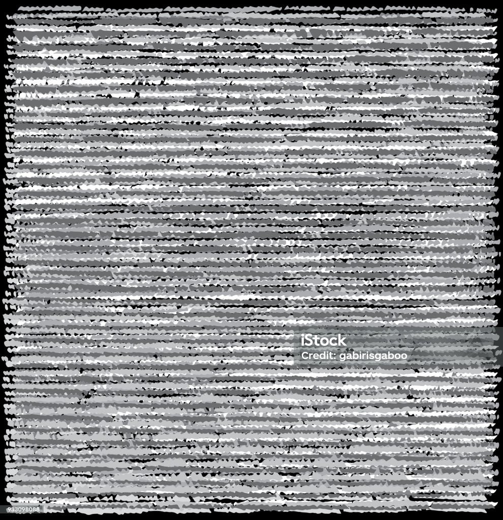 Freehand Drawn Horizontal Stripes Overlapping Forming Modern Rustic ...