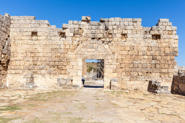 istock Perge antique city. 933101590