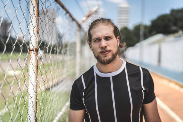 istock Soccer athlete portrait 933105612