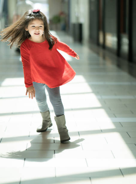 Playful little girl