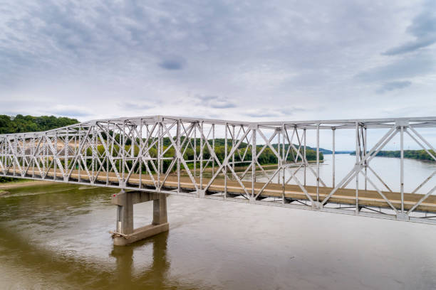 istock Missouri River bridge aerial view 933134356