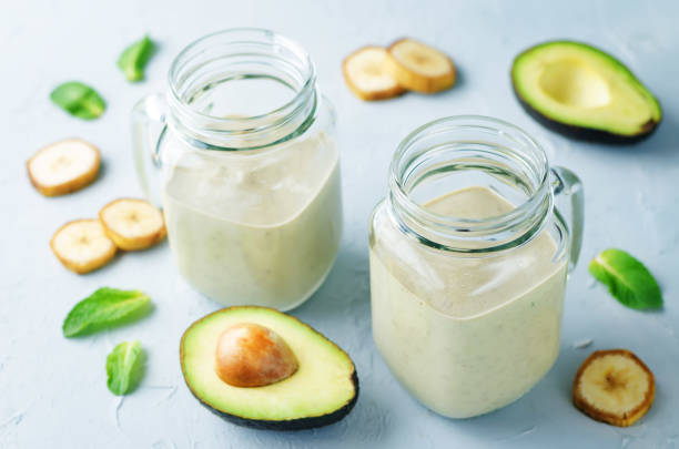 istock Avocado banana smoothies 933147508