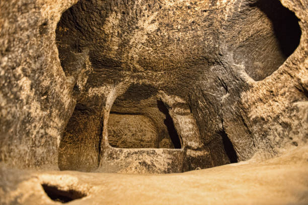 istock cave city in Cappadocia Turkey 933156742