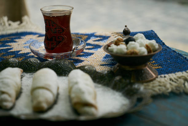 istock Mutaki roll cake with walnuts and sugar powder 933156826