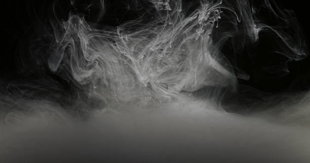 istock Concept Art White Paint In Water As Smoke In Slowmotion 933217074