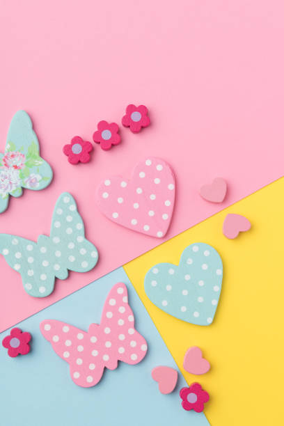 istock hearts and butterflies 933217202