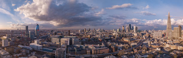 istock London Aerial Sunset  cityscape panorama 933217476