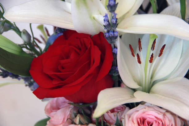 istock Close Up of Floral Bouquet 933268724