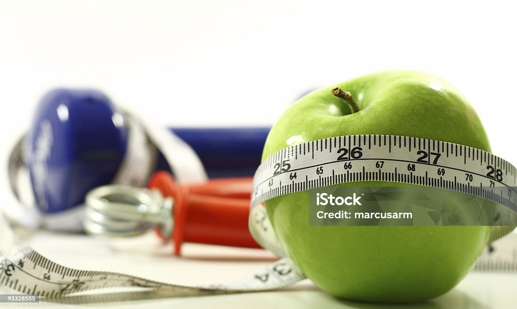 Stile di vita sano - Foto stock royalty-free di Alimentazione non salutare