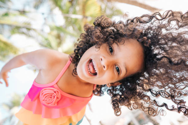 istock Happy girl on vacations 933294490