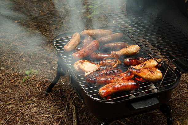 barbecue stock photo
