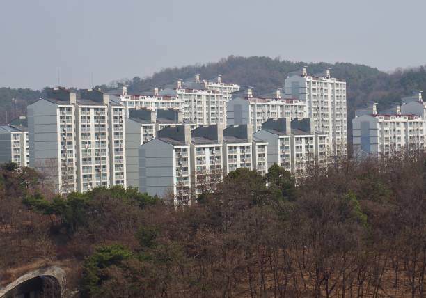 istock Apartment in Korea Cheongju City 933320972
