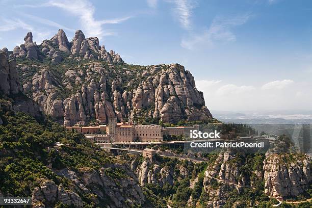 Kloster Montserrat Nahe Barcelona Katalonien Spanien Stockfoto und mehr Bilder von Abtei