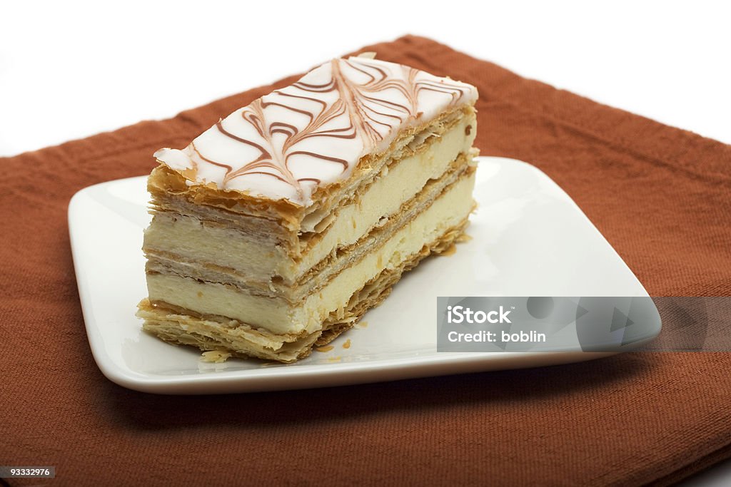 Napoleon Pastry  Baked Stock Photo