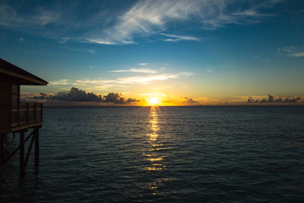 istock Maldives, a true paradise in the Indian Ocean. 933339214