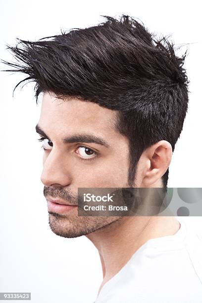 Włosy Stylu Człowiek - zdjęcia stockowe i więcej obrazów Mężczyźni - Mężczyźni, Fryzura, Ludzkie włosy