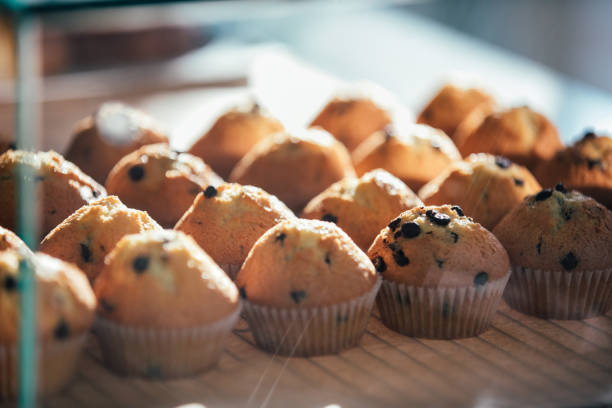 istock Homemade Chocolate Chip Muffins 933373890