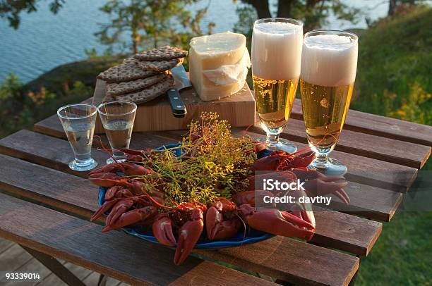 Flußkrebs Party Stockfoto und mehr Bilder von Flusskrebs - Meeresfrüchte - Flusskrebs - Meeresfrüchte, Krebsfest, Schweden