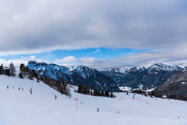 istock Winter landscape in Dolomites Mountains 933392704